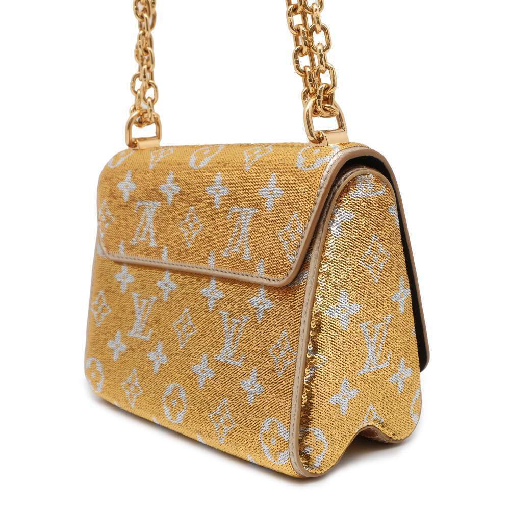 Louis Vuitton Shoulder Monogram Twist Bag Sequin